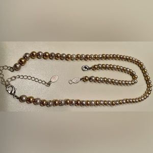 Vintage Liz Claiborne necklace and bracelet